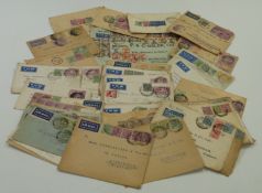 A quantity of India stamps on covers
