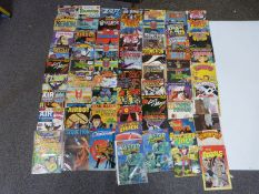 Sixty-four Eclipse comics including Crossfire, Seduction Of The Innocent, Ms Tree, Air Fighters,