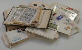 Tower album of all-world stamps, a quantity of first day covers and other covers and sundries