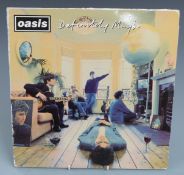 Oasis - Definitely Maybe (CRE LP 169) record appear at least Good with wear to cover top edge and