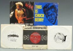 Approximately 200 singles mostly 1960s and 1970s