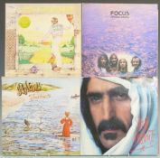 Approximately 110 albums including Genesis, Focus, Santana, Jethro Tull, T.Rex, Kate Bush, Joni