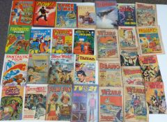 Thirty various comics and annuals including Charlton Comics, Dell Brain Boy, Weird Planets, The