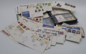A collection of first day covers and presentation packs