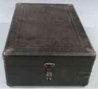 His Master's Voice c1930s wind up portable gramophone