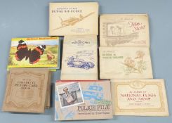 Quantity of cigarette and tea cards including Wills's Speed, Player's Cycling etc, in albums