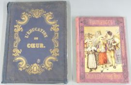 [Chromos] Routledge's Coloured Picture Book (c.1870) containing The Fancy Dress Ball, Annie And Jack