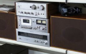 Sony Hi-Fi separates/stacking system comprising stereo FM-AM tuner ST-S150, Integrated Stereo
