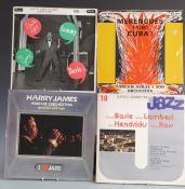 Approximately 100 albums mostly Jazz/Swing including Louie Jordon, Gene Krupa, Harry James etc