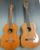 Terada acoustic guitar fitted with six nylon strings, model no 1200, together with a Prudensio