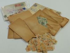 Large quantity of Cyprus 1912-15, loose stamps in packets both types of watermarks, together with