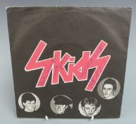 The Skids - Charles (NB-1) autographed by the band to picture cover and labels plus a signed copy of