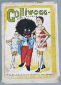 Golliwogg pictorial playing card game by De La Rue, in original slip case