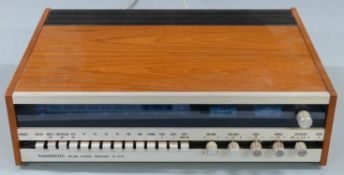 Tanderberg FM/AM stereo receiver TR 1010 in teak finish, reg no 1423348