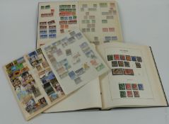Two Great Britain Davo stamp albums 1840 - 1990 large quantity mint and used and two GB stockbooks