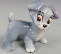 Wade 'blow up' Scamp figure from Lady and the Tramp, H10cm