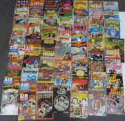 Sixty-eight Eclipse comics including Mr Mystic, Tor, Real War, Mr Monster, Detective Inc, Miracleman