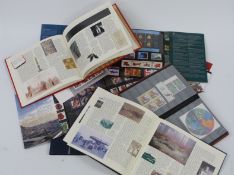 Royal Mail yearbooks 1989 and 1990, Gibraltar yearbooks and sundry stockbooks and stamp prestige