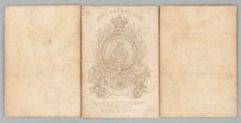 Bancks Brothers Successors to Hunt & Sons pack of playing cards with old frizzle ace and single