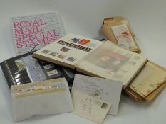 Four stockbooks of mint Great Britain QEII stamps and booklets, high redeemable face value. Also