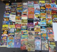 One-hundred-and-one various comics including Jetta, Star Western, Asylum, Born To Be Wild,