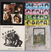 Eleven albums including The Beatles (4), The Rolling Stones (2), Led Zeppelin etc