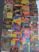 Thirty-one Gold Key comics including Super TV Heroes, Hi-Adventure Heroes, Band-Wagon, Doctor Solar,