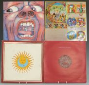 King Crimson - In The Court Of The Crimson King (ILPS 9111) pink rim / palm tree, Lizard (ILPS