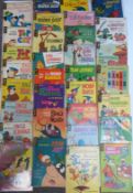 Thirty-trwo Gold Key comics comprising Woody Woodpecker, Band-Wagon, The Phantom Blot, Hucklebarry