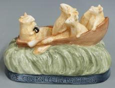 Royal Doulton Archives limited edition 65/150 'Cockneys in Brighton' figure based on the George