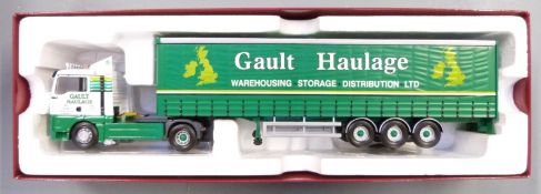 Three Corgi Hauliers of Renown 1:50 scale limited edition diecast model lorries two Gault Haulage