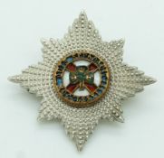 British Army Irish Guards officer's cap badge