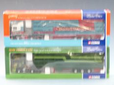 Two Corgi 1:50 scale limited edition diecast model lorries David Henry Thomson & Sons CC12917 and