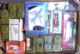 Twenty-five Dinky Toys, Solido, Matchbox, Lledo Days Gone and similar diecast model vehicles and