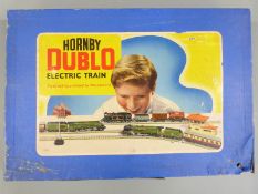 Hornby Dublo 00 gauge 3-rail BR 2-6-4 Tank Passenger Train set EDP13 together with an ED2 Double Arm