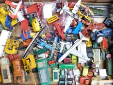 Over 70 Corgi, Dinky, Dinky Supertoys, Spot-On and similar diecast model vehicles including farm