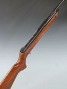 BSA Meteor .22 air rifle, serial number TF1F043.