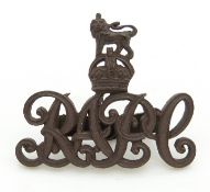 British Army Royal Army Pay Corps officer's cap badge