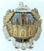British Army 8th Battalion Essex Regiment metal cap badge