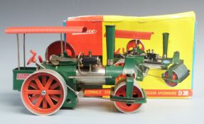 Wilesco Old-Smokey live steam roller D36, in original box.