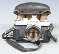 Konica FTA SLR camera with f=57mm 1:1.4 lens