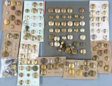 Approximately one hundred and twenty British and Commonwealth Forces buttons including Africa,