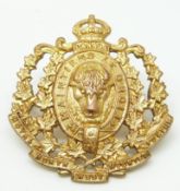 Canada Royal North West Mounted Police other ranks brass hat badge