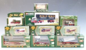Ten Corgi and Corgi Classic Eddie Stobart Ltd diecast model vehicles 20903, 29103, 23203, 14303,