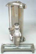 C. Baker London travelling microscope with Chesterman vernier scale, overall length 32cm, in