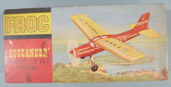 International Model Aircraft Ltd FROG Buccaneer elastic band powered model aeroplane with dark