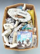 Over 50 Palitoy, Kenner and similar LFL Star Wars figures together with various vehicles and