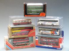 Seven Corgi Original Omnibus Company (OOC), Exclusive First Editions (EFE) and similar diecast model