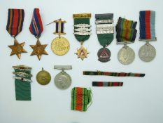 WWII medal group awarded to William Peart of Tredworth, Gloucester comprising 1939-45 and Burma