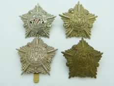 British Army Guards Machine Gun Regiment metal cap badges
